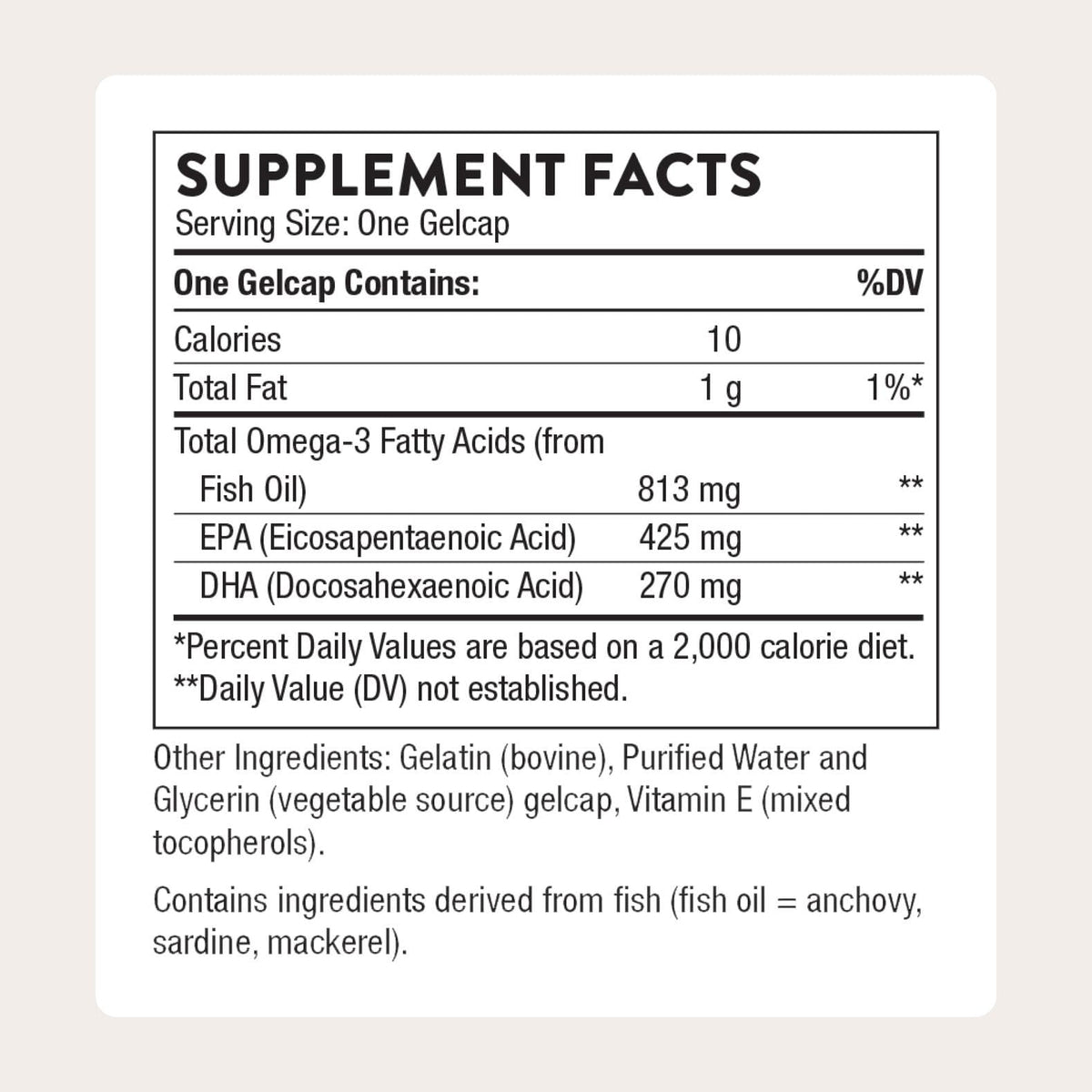 THORNE - Super EPA - Omega-3 Fish Oil Supplement with EPA & DHA from Sustainably Sourced Fish - Supports Brain, Skin, Joint & Heart Health* - Third-Party Certified - Maple Wellness Supplements