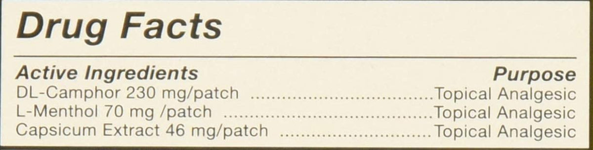 Tiger Balm Pain Relieving Patch, Large 4 Each, 4 Count, Pack of 2 - Maple Wellness Supplements