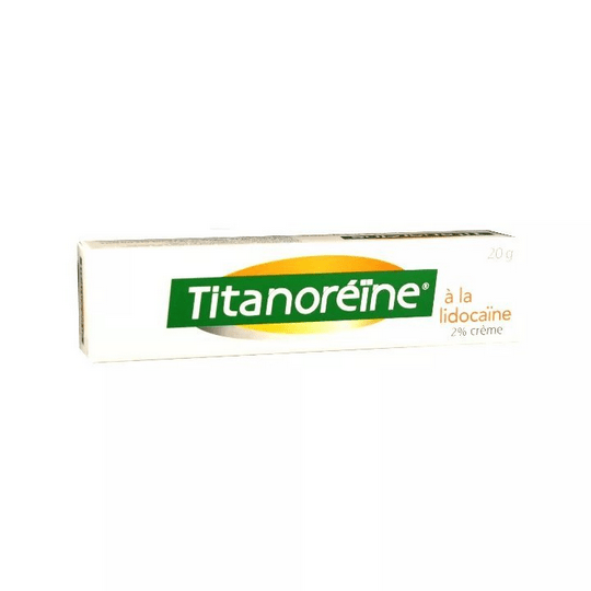 Buy ​Titanoreïne Lidocaine 2% hemorrhoid anesthetic cream - Vitaza UK Supplements UK