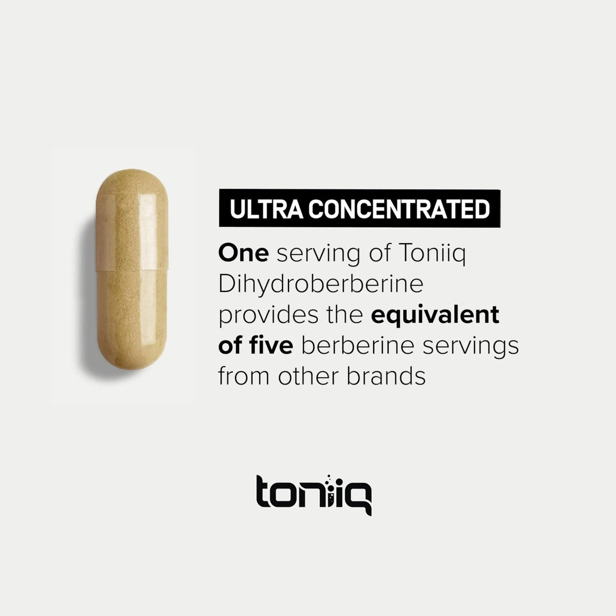 Toniiq Dihydroberberine Supplement - Ultra High Potency 1,000mg Formula with GlucoVantage, 10:1 Ceylon Cinnamon & 50:1 Milk Thistle - Third-Party Lab Tested - Maple Wellness Supplements