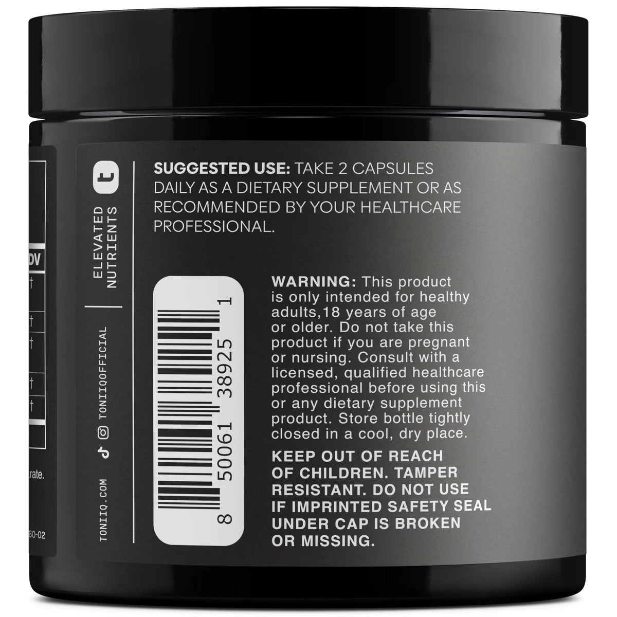 Toniiq Dihydroberberine Supplement - Ultra High Potency 1,000mg Formula with GlucoVantage, 10:1 Ceylon Cinnamon & 50:1 Milk Thistle - Third-Party Lab Tested - Maple Wellness Supplements