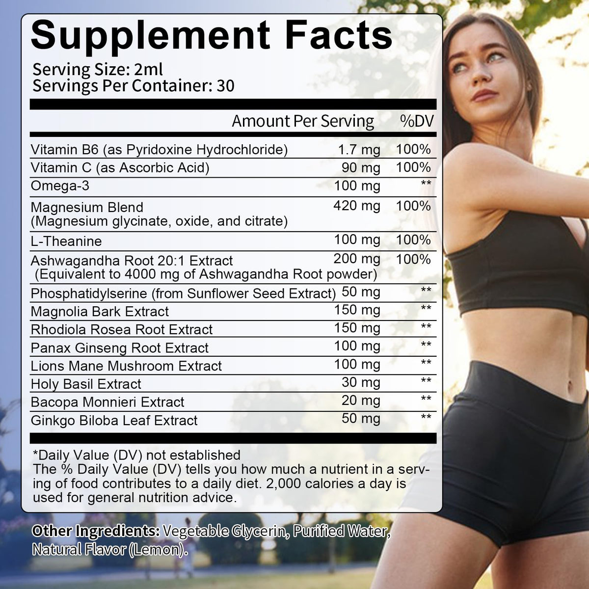 Totaria cortisol Supplement Liquid Drops Hormone Balance for Women Men with Magnesium Complex,Ashwagandha,Rhodiola Rosea,L Theanine,Phosphatidylserine Supplements Mood, Focus, Sleep Support 2 FL.OZ - Maple Wellness Supplements
