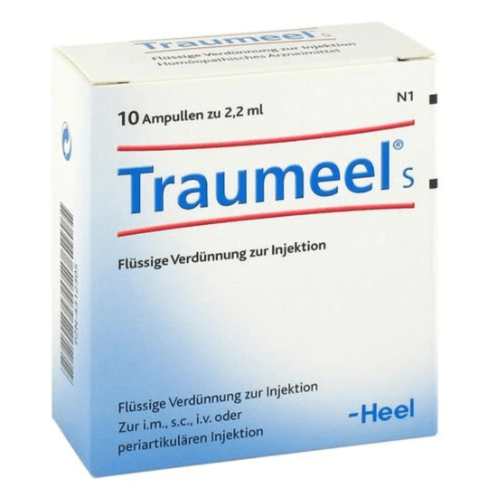 Buy ​Traumeel S Liquid Dilution, 10 x 2,2ml Amp - Vitaza UK Supplements UK
