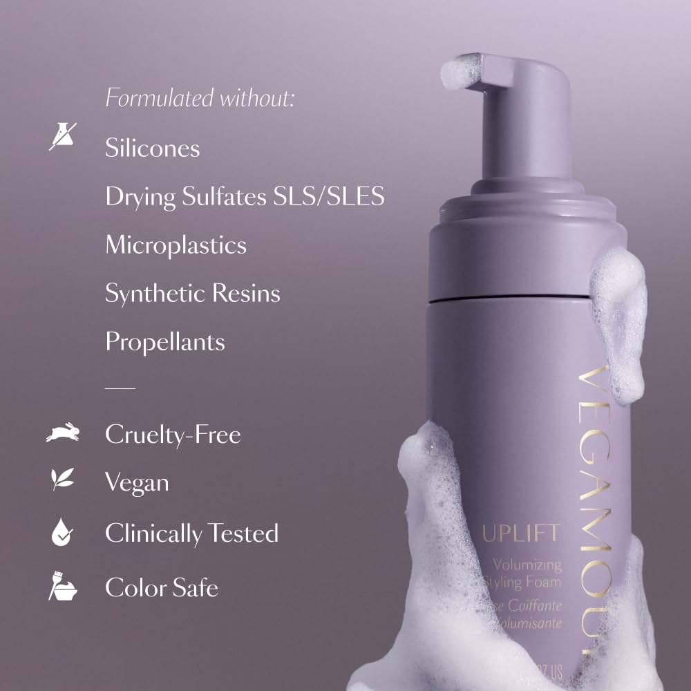 Uplift Volume Trio Kit with Shampoo, Conditioner, & Styling Foam for Volumizing & Fuller Looking Hair - Maple Wellness Supplements
