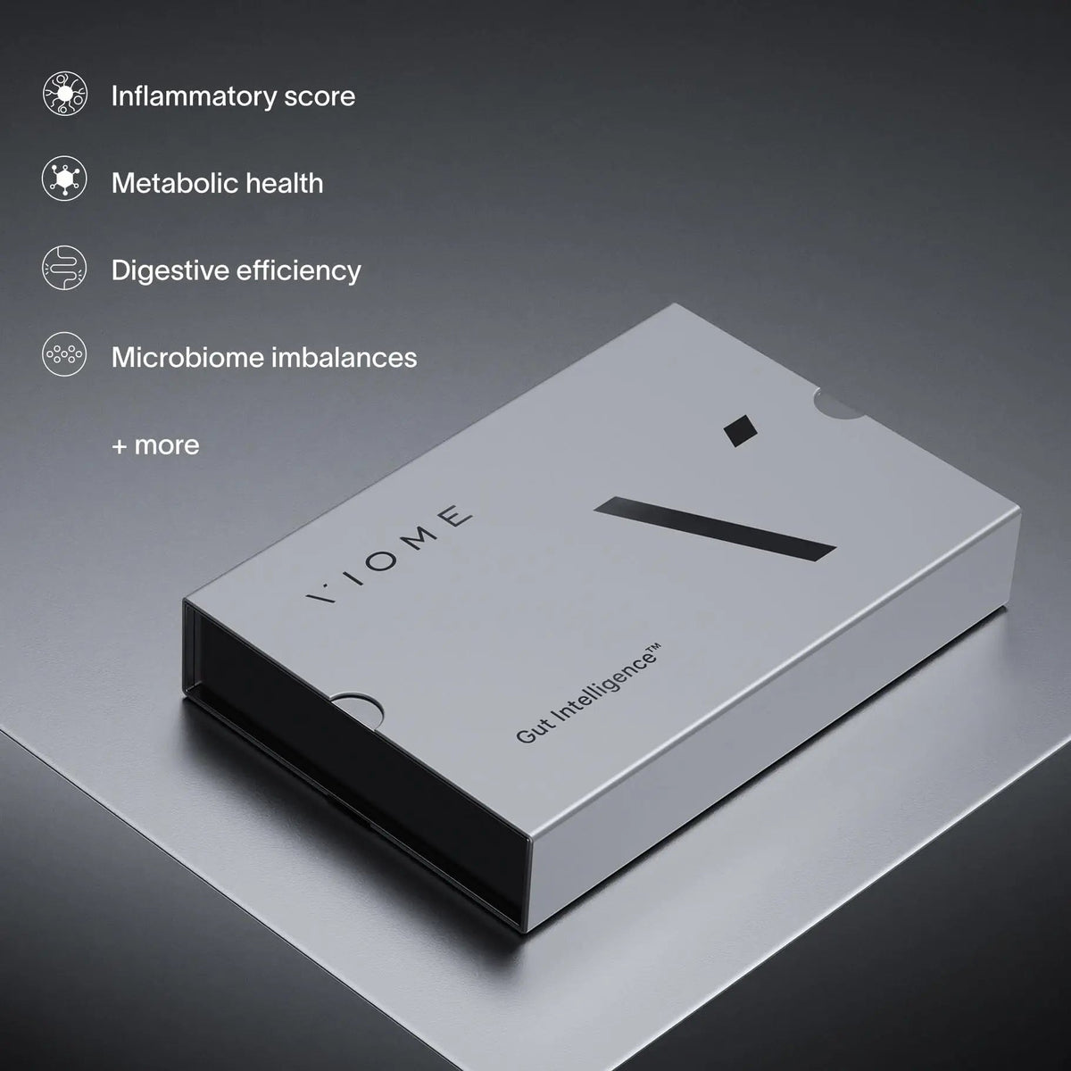 Viome at-Home Gut Intelligence Microbiome Test, 20 Health Scores, Stool Sample Test, Uncover Root Cause to GI Issues, Bloating, Irregular Bowel Movements, Skin Irritation, and Hormone Imbalances - Maple Wellness Supplements