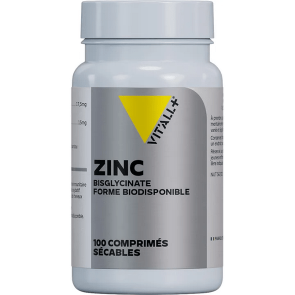 Buy ​Vitall+ Zinc Bisglycinate 100 divisible tablets - Vitaza UK Supplements UK