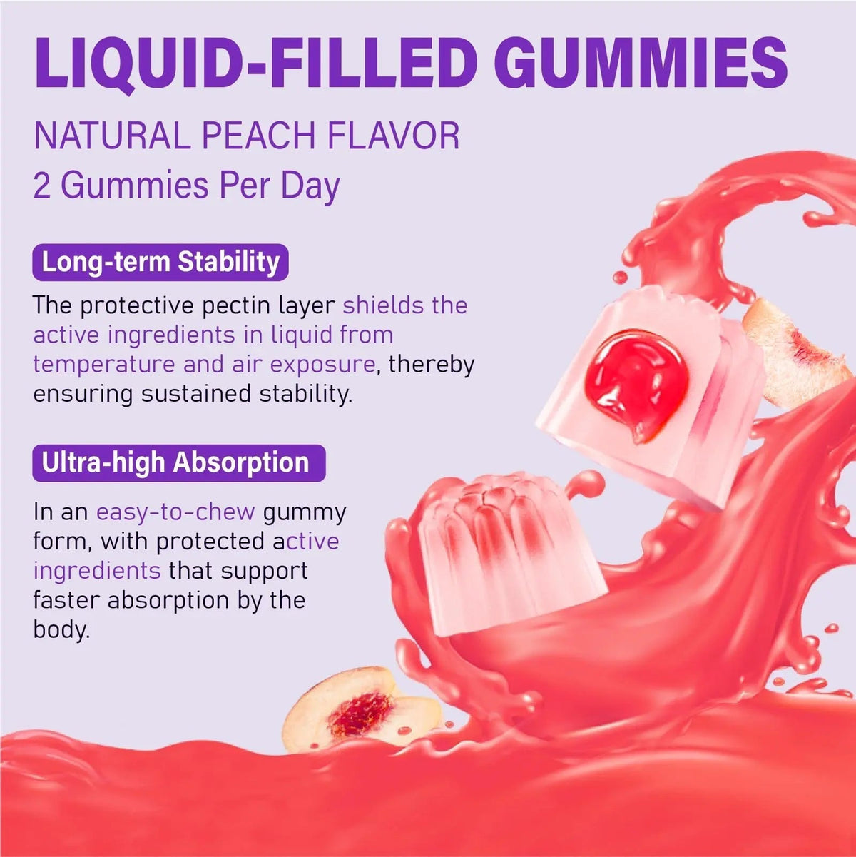Womens Multivitamin Gummy 50 and Over - Chewable Multi Vitamin A, C, D3, E, K2 & B Complex, Folate, Biotin, Calcium, Magnesium - Maple Wellness Supplements